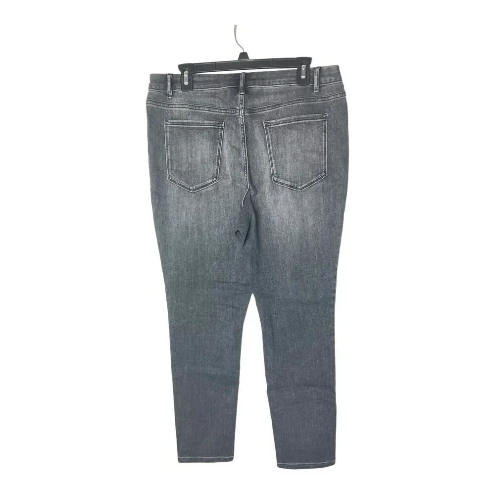 Simply Vera Vera Wang Womens High Waisted Stretch Skinny Jeans Size 16